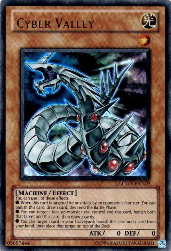 Yugioh Cyber Valley LCGX-EN179 Ultra Rare Unlimited Edition NM