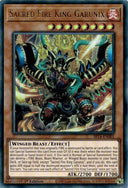 Yugioh Sacred Fire King Garunix SR14-EN001 Ultra Rare 1st Edition NM