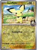Pokemon Ethan's Pichu 071/182 Destined Rivals Reverse Holo NM