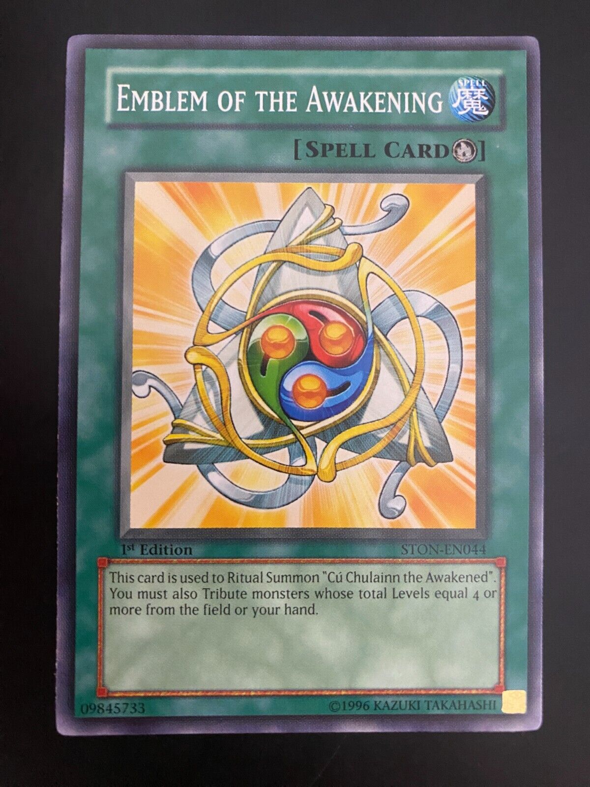 Yugioh Emblem of the Awakening STON-EN044 1st Edition Common NM/MINT