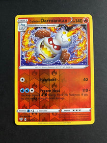 Pokemon Galarian Darmanitan 028/189 Darkness Ablaze Reverse Holo NM