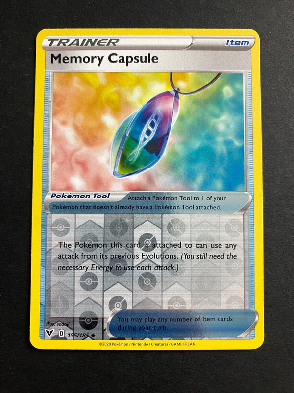 Pokemon Memory Capsule 155/185 Vivid Voltage Reverse Holo LP