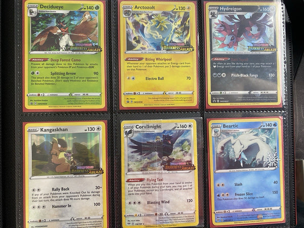 Pokemon Darkness Ablaze Completed Master Set Inc ALL Promos & Binder CGA 10 Zard
