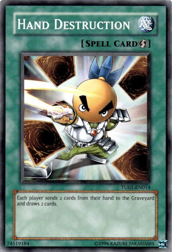 Yugioh Hand Destruction TU01-EN014 Common Unlimited Edition NM