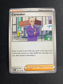 Pokemon Caretaker 144/167 Twilight Masquerade Non Holo NM