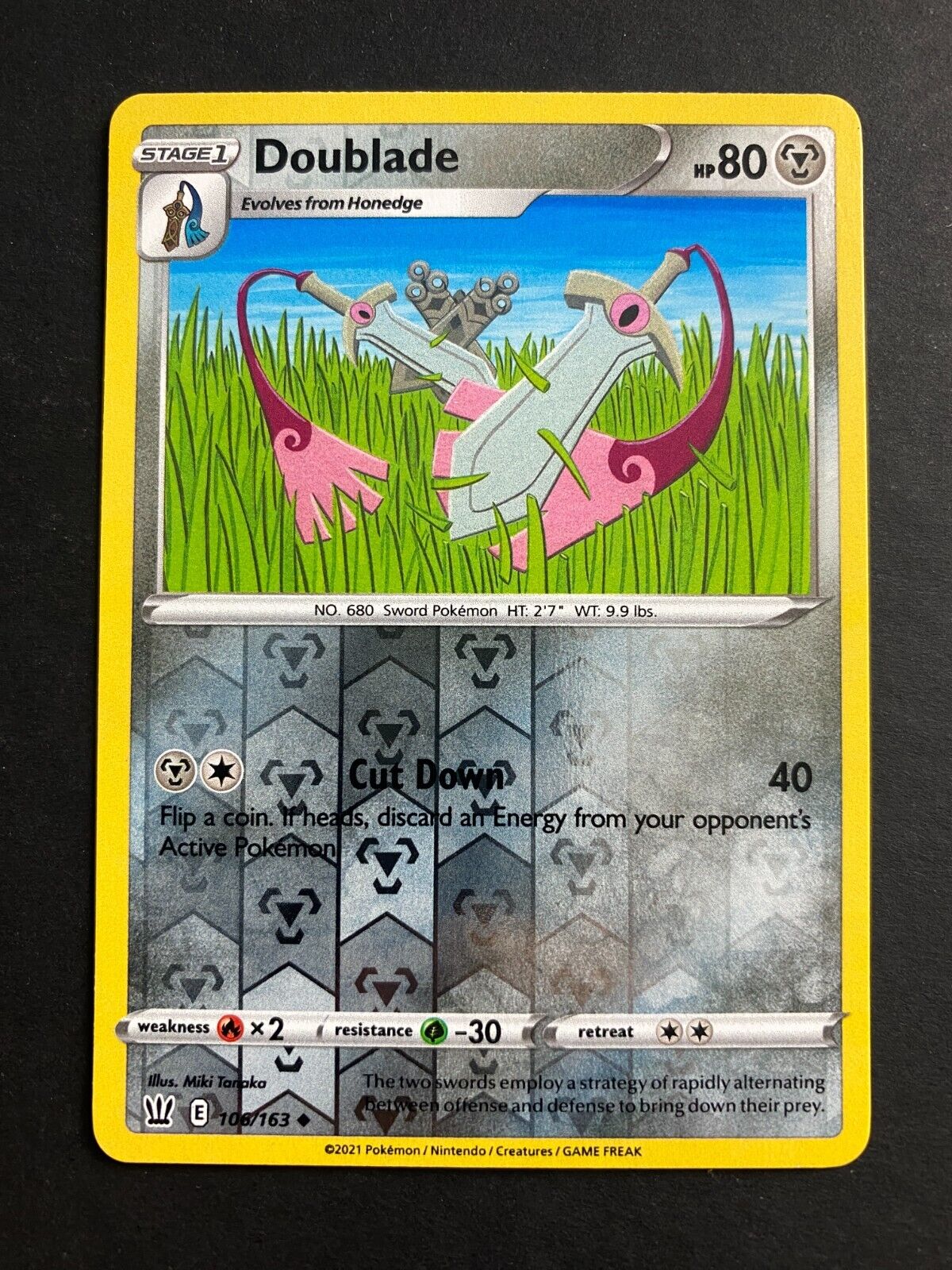 Pokemon Doublade 106/163 Battle Styles Reverse Holo NM