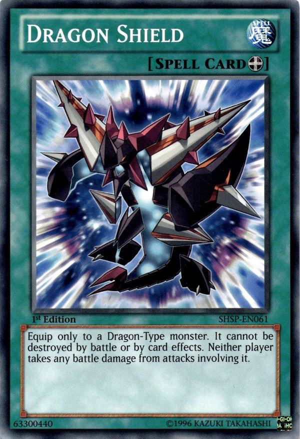 Yugioh Dragon Shield SHSP-EN061 Common 1st Edition MP/LP