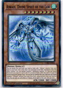 Yugioh Aiwass, Divine Spirit of the Law CORI-EN016 Super Rare 1st Edition NM