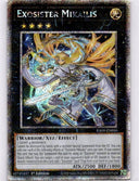 Yugioh Exosister Mikailis RA05-EN050 NA Print Platinum Secret Rare 1st Ed NM