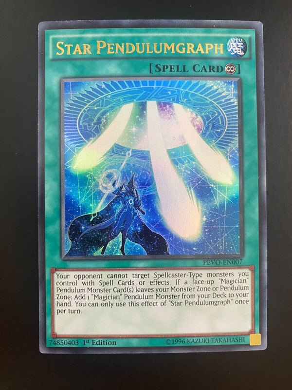 Yugioh Star Pendulumgraph PEVO-EN007 1st Edition VLP/NM