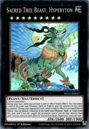 Yugioh Sacred Tree Beast, Hyperyton BLVO-EN047 Super Rare 1st Edition NM