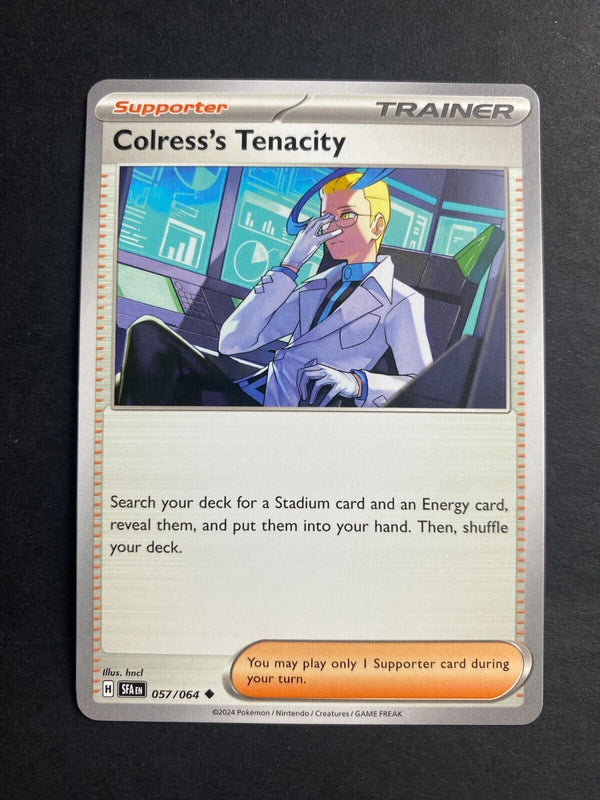 Pokemon Colress's Tenacity 057/064 Shrouded Fable Non Holo NM