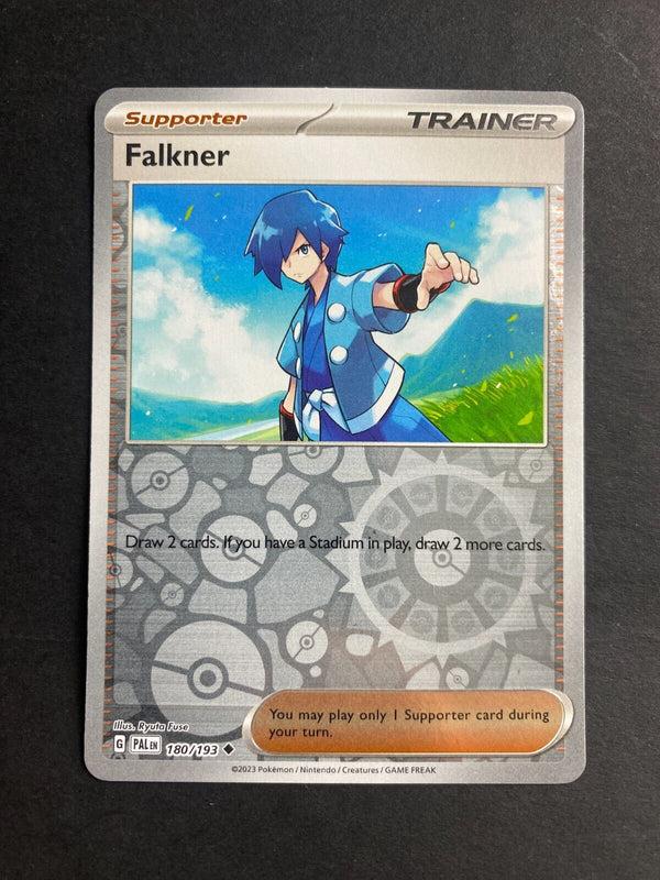 Pokemon Falkner 180/193 Paldea Evolved Reverse Holo NM