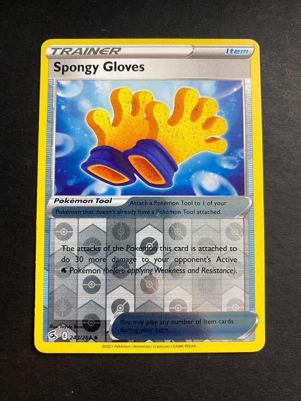 Pokemon Spongy Gloves 243/264 Fusion Strike Reverse Holo VLP/NM