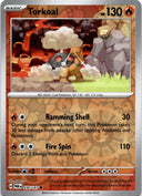 Pokemon Torkoal 030/167 Twilight Masquerade Reverse Holo NM