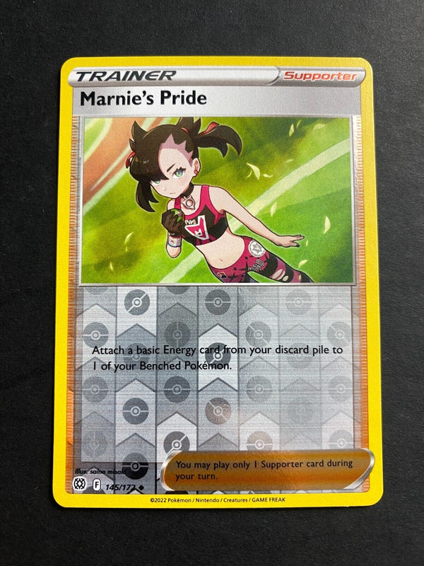 Pokemon Marnie's Pride 145/172 Brilliant Stars Reverse Holo NM