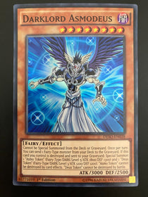 Yugioh Darklord Asmodeus DESO-EN038 1st Edition Ultra Rare NM/MINT