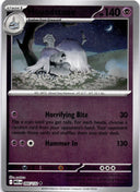 Pokemon Houndstone 066/132 Mega Evolution Reverse Holo NM