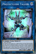 Yugioh Protectcode Talker CYAC-EN048 Super Rare 1st Edition NM