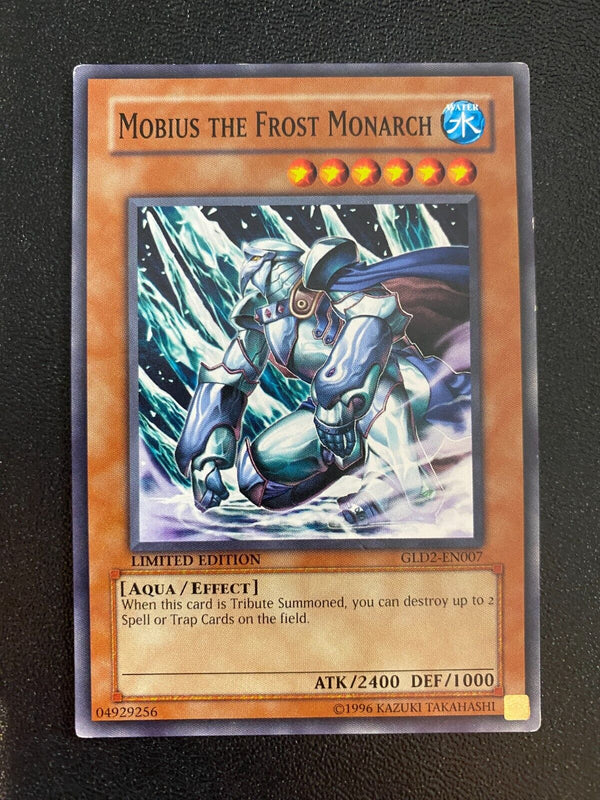 Yugioh Mobius the Frost Monarch GLD2-EN007 Common Limited Edition MP