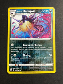 Pokemon Hisuian Overqwil 090/189 Astral Radiance Reverse Holo NM