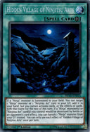 Yugioh Hidden Village of Ninjitsu Arts SHVA-EN014 Secret Rare 1st Edition NM