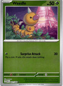 Pokemon Weedle 001/086 Chaos Rising Reverse Holo NM
