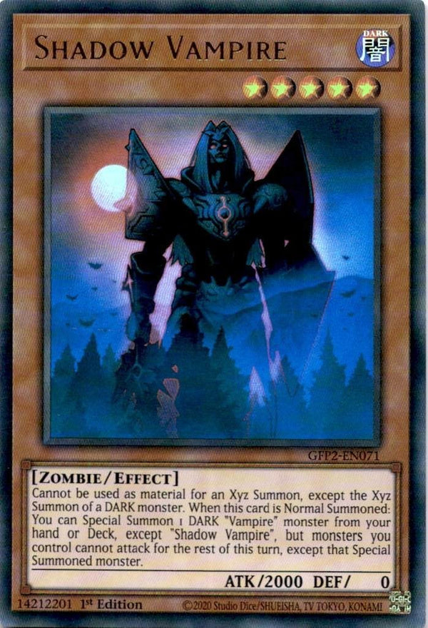 Yugioh Shadow Vampire GFP2-EN071 Ultra Rare 1st Edition VLP/NM