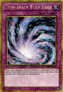 Yugioh Time-Space Trap Hole PGL3-EN039 Premium Gold Rare 1st Edition NM
