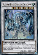 Yugioh Azure-Eyes Silver Dragon SDBE-EN040 1st Edition NM