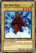 Yugioh Nin-Ken Dog DR1-EN164 Common Unlimited Edition DAMAGED