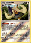 Pokemon Stoutland 176/236 Cosmic Eclipse Reverse Holo NM