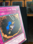 Yugioh Deep Dark Trap Hole PHSW-EN078 Rare 1st Edition LP