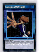 Yugioh Malicious Motivation SBC1-ENS17 Common 1st Edition NM
