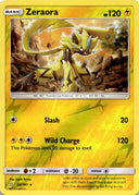 Pokemon Zeraora 52/181 Team Up Reverse Holo NM