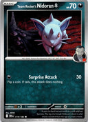 Pokemon Team Rocket's Nidoran  114/182 Destined Rivals Non Holo NM