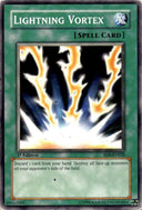 Yugioh Lightning Vortex SD6-EN028 Common 1st Edition HP