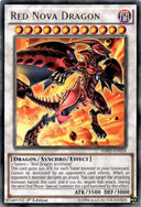 Yugioh Red Nova Dragon HSRD-EN024 Rare 1st Edition MP