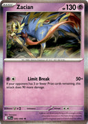 Pokemon Zacian 045/094 Phantasmal Flames Holo NM