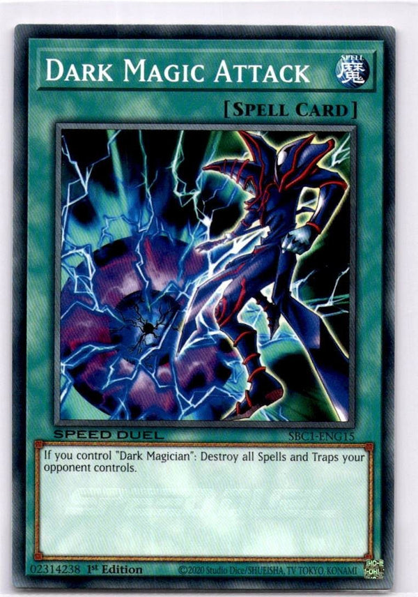 Yugioh Dark Magic Attack SBC1-ENG15 Common 1st Edition NM