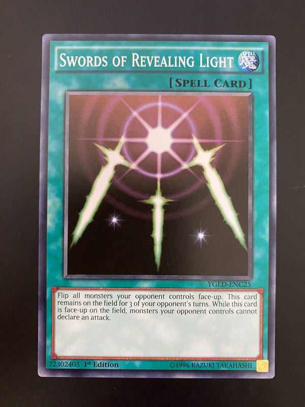 Yugioh Swords of Revealing Light (Various Sets) Common 1st Edition NM