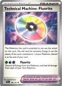Pokemon Technical Machine: Fluorite 188/191 Suring Sparks Non Holo NM