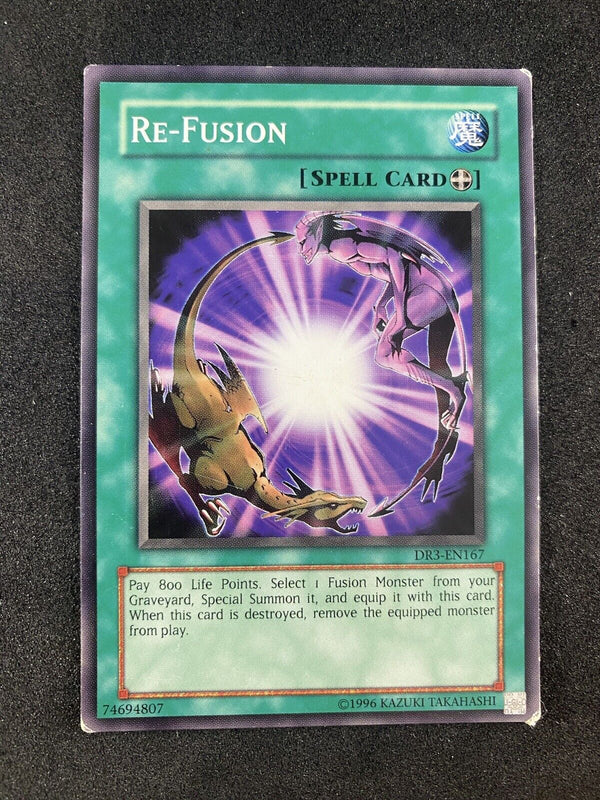 Yugioh Re-Fusion DR3-EN167 Common Unlimited Edition LP