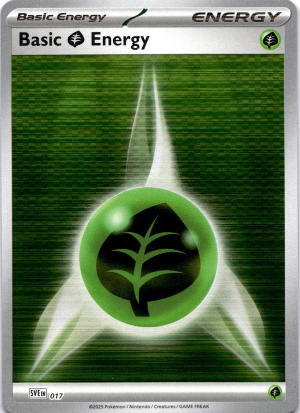Pokemon Grass Energy Sve 017 Black Bolt White Flare NM