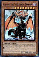 Yugioh Albion the Shrouded Dragon RA05-EN019 NA Print Super Rare 1st Edition NM