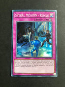 Yugioh SPYRAL MISSION - Rescue OP13-EN012 Super Rare Unlimited Edition MP/LP