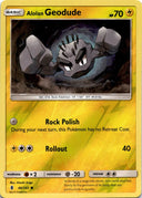 Pokemon Alolan Geodude 40/145 Guardians Rising Reverse Holo VLP/NM