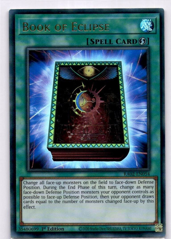 Yugioh Book of Eclipse RA02-EN054 Ultra Rare 1st Edition NM