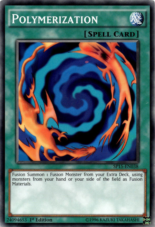 Yugioh Polymerization SP15-EN038 Common 1st Edition LP