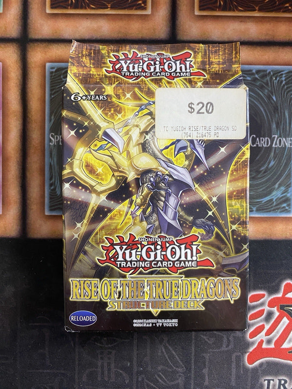 Yugioh Rise of the True Dragons Structure Deck 1st Edition Open (Cards Still NM)